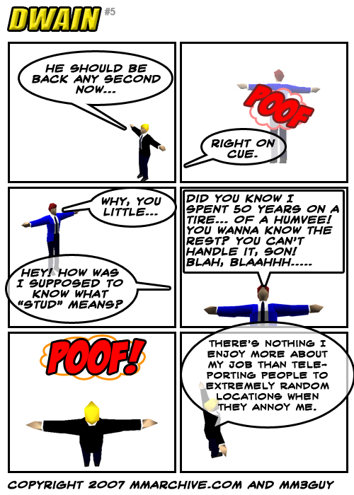 #5 - The Rude Teleportation, Part 1